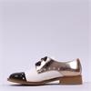 Marco Moreo Maura Toe Cap Ribbon Lace - Metallic Combi